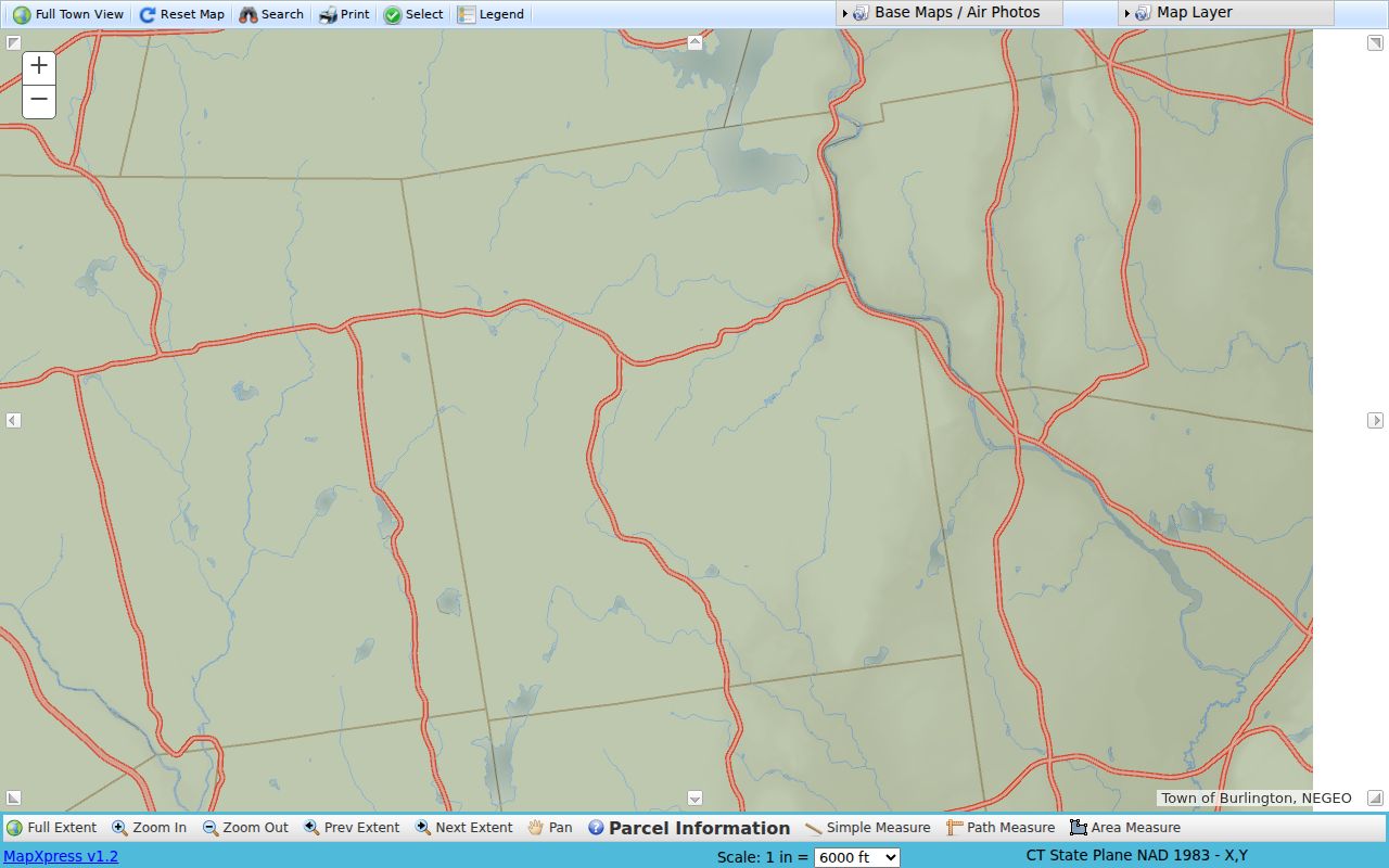 Burlington residents directory property parcel viewer
