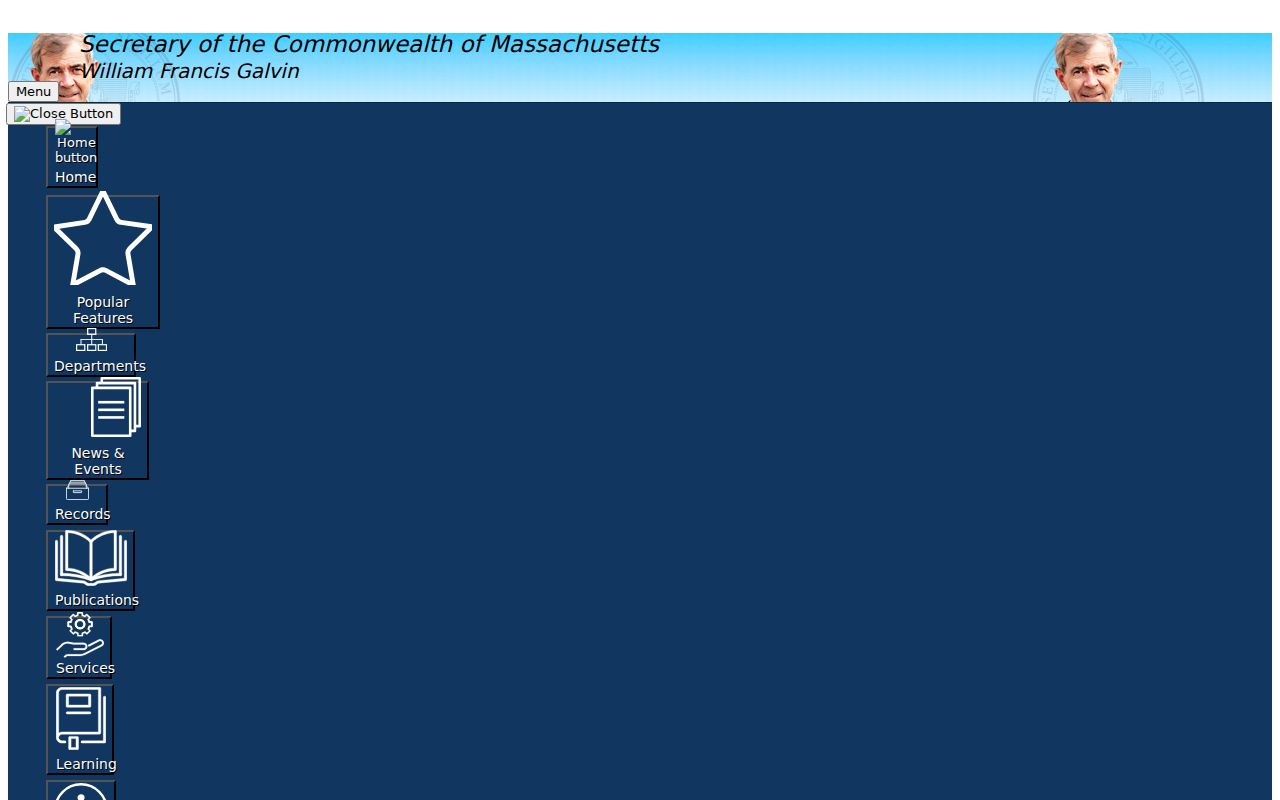 Burlington resident lookup using the Massachusetts voter status form